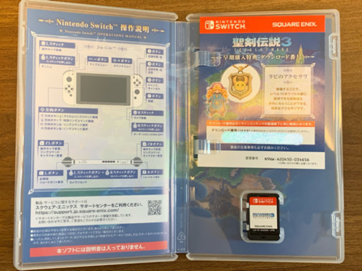 【早期購入特典付】聖剣伝説3 トライアルズオブマナ　任天堂スイッチ版