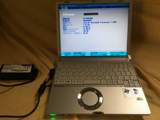 Panasonic let'snote CF-R3EW1AXR SDカードCFカード
