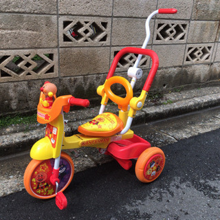 アンパンマン 三輪車 押し棒 子供用品の中古が安い！激安で譲り