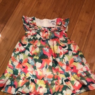 DKNY 花柄ワンピース 夏物