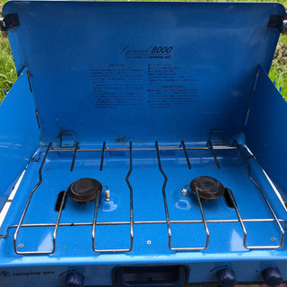camping gazツーバーナーの画像