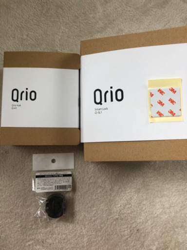 Qrio Smart lock と Qrio Hubのセット おまけ付き3個まで