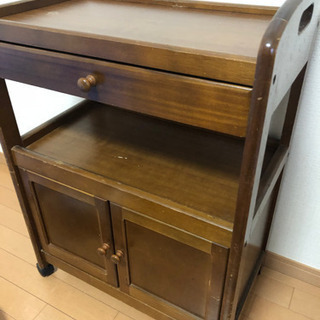 木製ワゴン