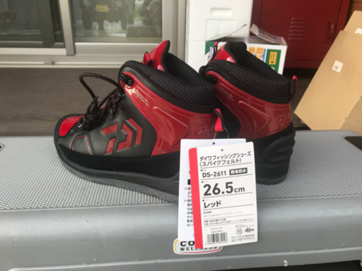 未使用品　ダイワ  磯ぐつ　フェルトスパイク   26.5