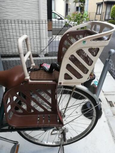 後ろのチャイルドシート荷物かごに変形！ (st0505) 荻窪の自転車