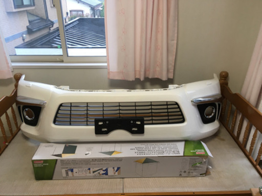 ハイラックス　GUN125　グレードZ　純正フロントバンパー　純正