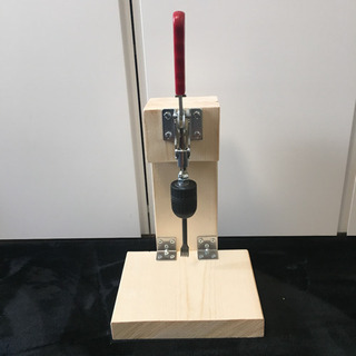 菱目打ち機械　静音　ハンドプレス　レザークラフトの画像