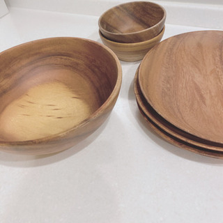 無印良品 木の器