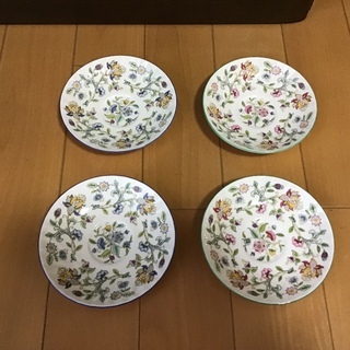 お話中  ミントン  ソーサー４枚