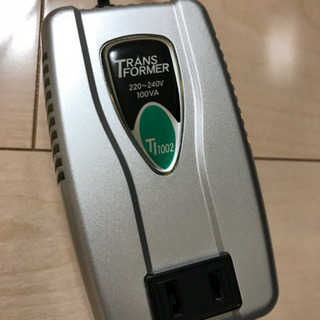 値下げ！　変圧器 200V→100V ダウントランス　100VA(W)の画像