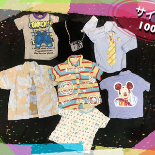 23点まとめ売り　男の子　服　サイズ100 夏　セレモニーシャツ付きの画像