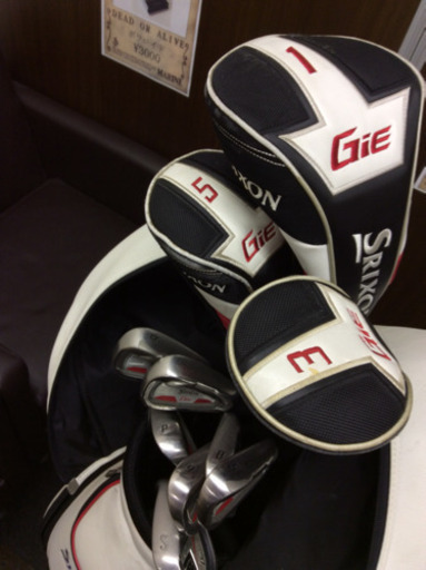 SRIXON Gie 5-9 P S アイアン ドライバー S キャディバックセット