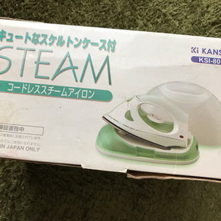 コードレススチームアイロンの画像