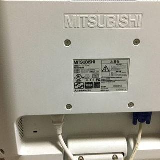 三菱　パソコンディスプレイ　17インチの画像