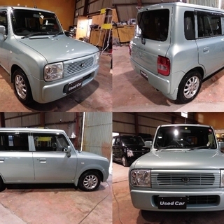 スズキ　ラパン　平成17年式　走行119352ｋｍ 　車検2年付き！ガラスコーティング済み！ピカピカです！の画像
