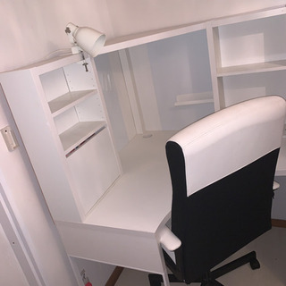 IKEA パソコンデスク　4点セット