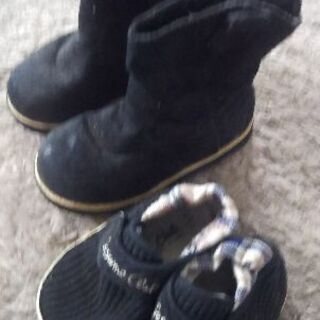 歩き始め  やや大きくなったブーツ