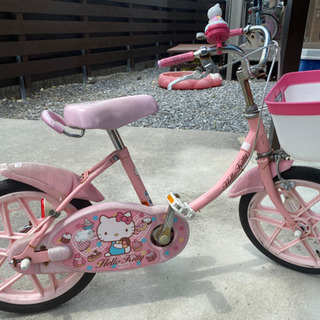 ハローキティ　自転車　16インチ