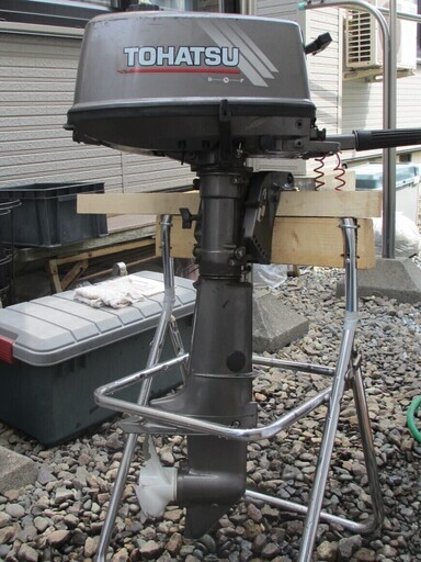 トーハツ5馬力2ストローク 船外機 　5B　動作OK