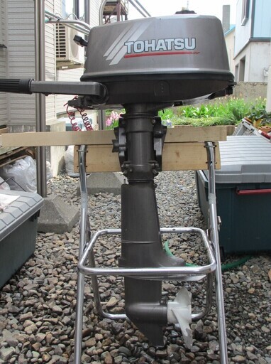 トーハツ5馬力2ストローク 船外機 　5B　動作OK 