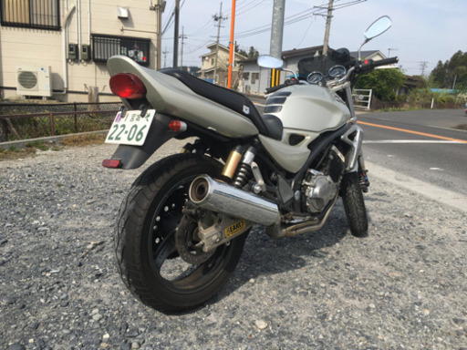 バリオスII  250  シルバー　2本サス　仙台市マルチエンジン　良い音　エンジン絶好調