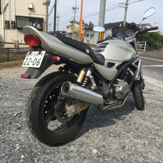 バリオスII  250  シルバー　2本サス　仙台市マルチエンジン　良い音　エンジン絶好調の画像