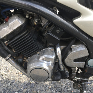 バリオスII  250  シルバー　2本サス　仙台市マルチエンジン　良い音　エンジン絶好調の画像