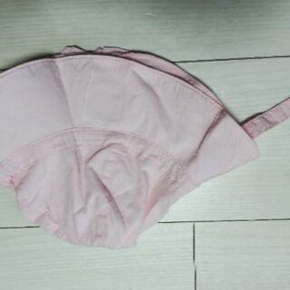 ピンクの帽子　あご紐付　44cmの画像