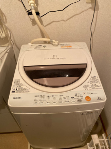 TOSIHBA 洗濯機　6kg