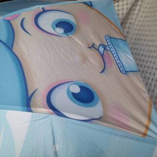 アニメ柄　斜光　ＵＶカット　折り畳み傘　Anerle　女の子　水...