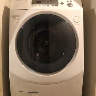 SHARP ドラム式洗濯機　