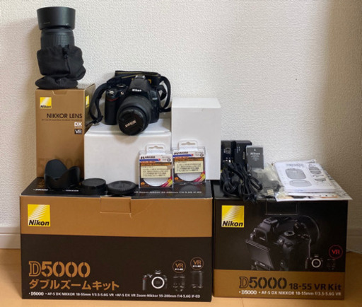 Nikon D5000 Wズームキット