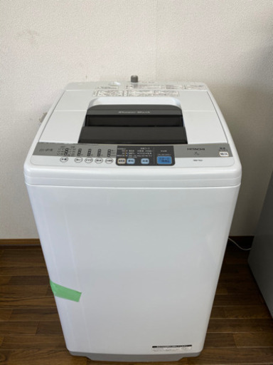 送料無料/設置無料/NW-7SY/日立/HITACHI/洗濯機/7kg/14年製