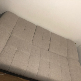 ソファーベッド　三人がけの画像