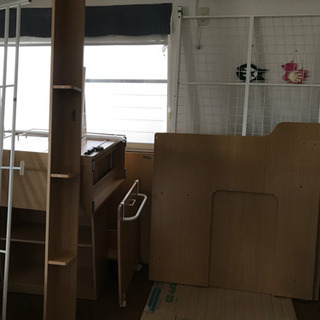 ニトリ　ロフトベッド売りますの画像