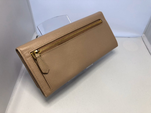⭐︎PRADA⭐︎ 正規品 サフィアーノ リボン付き二つ折り財布 ギランティーカード付き