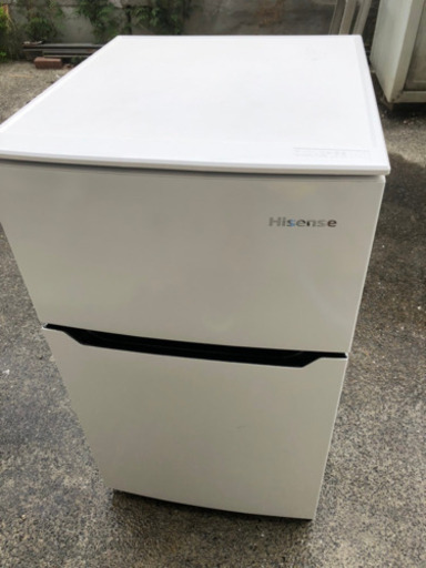 【訳あり格安】ハイセンス 冷凍冷蔵庫 93L ホワイト HR-B95A
