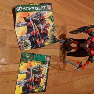 【美品】レゴ LEGO ヒーローファクトリー 2点セット①の画像