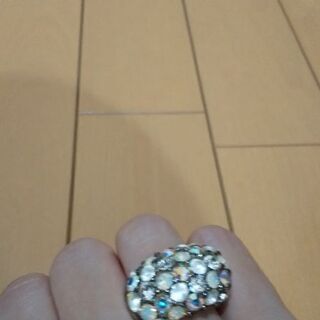 ラストお値下げ！！AGATHAのボリューム感ある指輪の画像