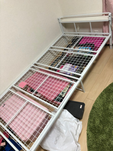 シングルベット　パイプベット