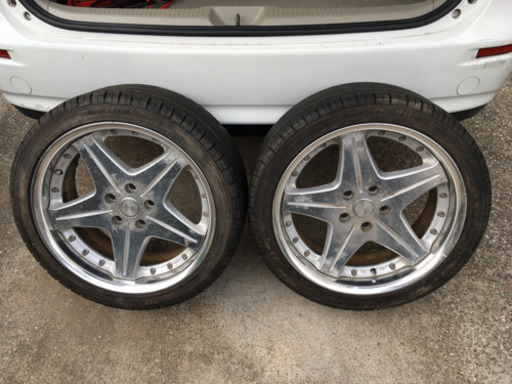 ★WORK EUROLINE 235/40 8.0JJ +30 114.3 2本