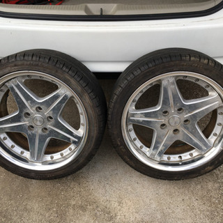 ★WORK EUROLINE 235/40 8.0JJ +30 114.3 2本