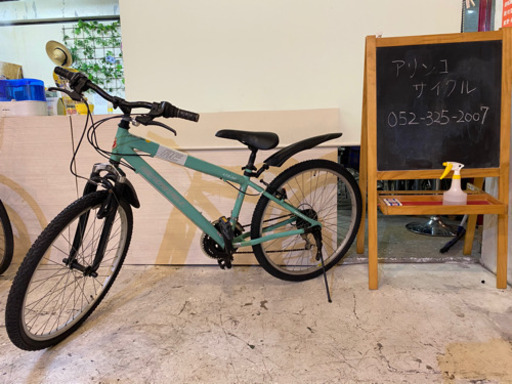 【マウンテンバイク】26インチ  フロントサスペンション付き