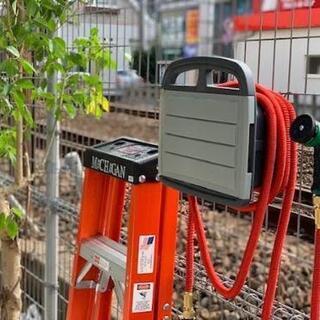 ダルトン　ホースハンガー＆ストレージ 収納ボックス　ガレージ ガーデン用品の画像