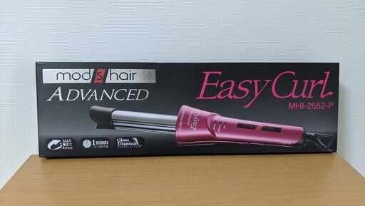ヘアアイロン／コテ　【mod's hair】 EASY CURL ADVANCED [ピンク]