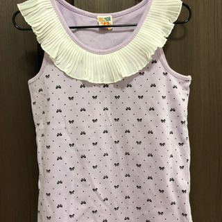 フリルタンクトップとチュニック　120の画像