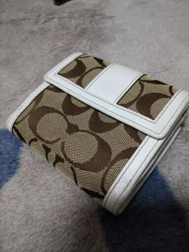 ♥COACHの三つ折り財布