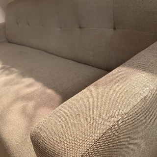 決まりました。　グレー　3人用ソファー　の画像