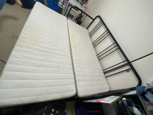 IKEA セミシングルからクイーンになるベット