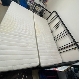 IKEA セミシングルからクイーンになるベット